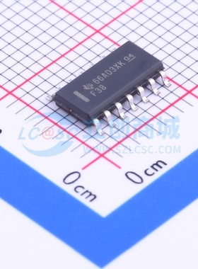 逻辑门 SN74F38D SOIC-14 TI/德州 电子元器件配单原装正品