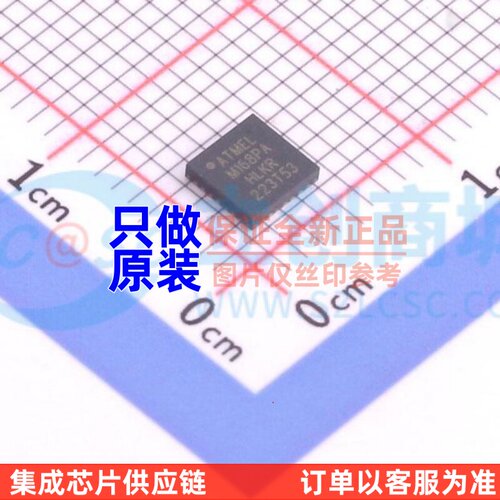 单片机(MCU/MPU/SOC) ATMEGA168PA-MMH VQFN-28 MICROCHIP(美国微