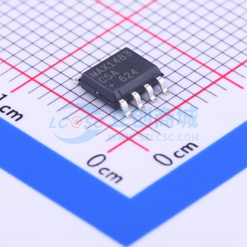 RS-485/RS-422芯片 MAX1483CSA+T SOIC-8 MAXIM(美信) 电子元器件