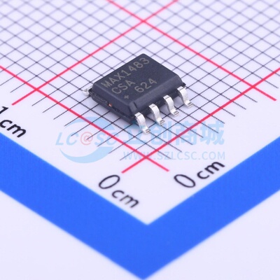 RS-485/RS-422芯片 MAX1483CSA+T SOIC-8 MAXIM(美信) 电子元器件