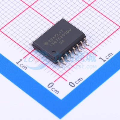 数字隔离器 ISO7520CDWR SOIC-16 TI/德州 电子元件配单原装正品