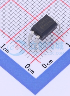 晶体管输出光耦 FOD814A300W PDIP-4 onsemi(安森美) 电子元器件