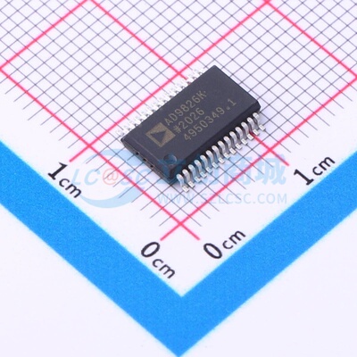 ADC/DAC芯片 AD9826KRSZ SSOP-28 ADI(亚德诺) 电子元件原装正品