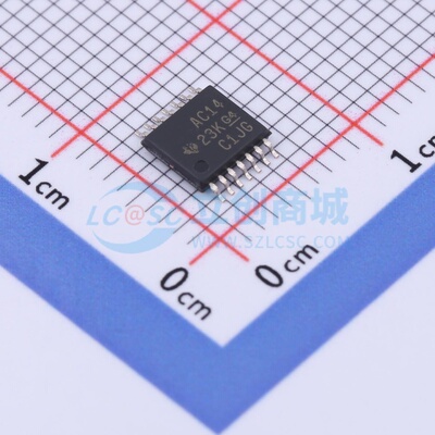 反相器 SN74AC14PWRG4 TSSOP-14 TI/德州 电子元器件配单原装正品