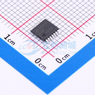 数字电位器 MAX5437EUD+ TSSOP-14 MAXIM(美信) 电子元件原装正品
