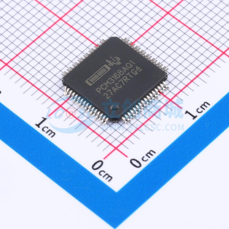 音频接口芯片 PCM3168ATPAPQ1 HTQFP-64 TI/德州 电子元器件配单