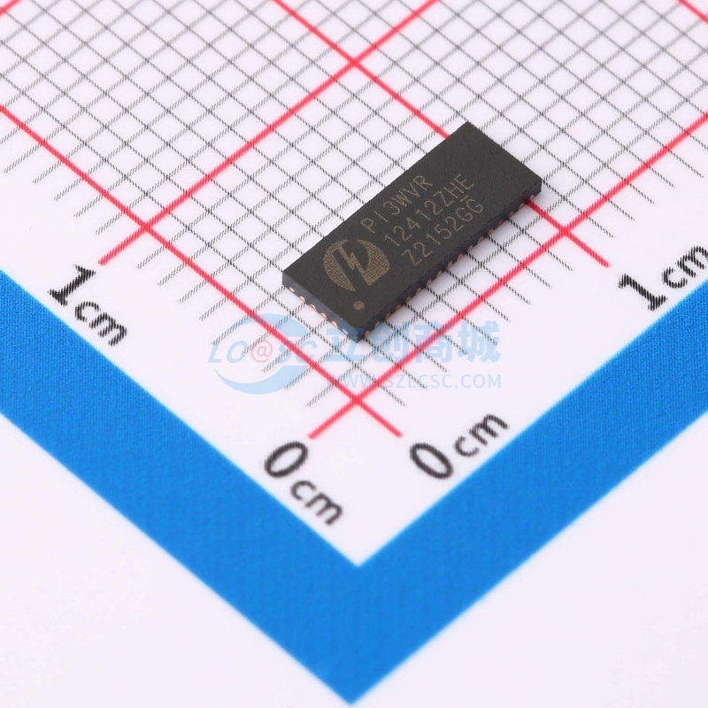 模拟开关/多路复用器 PI3WVR12412ZHEX TQFN-42(3.5x9) DIODES(美