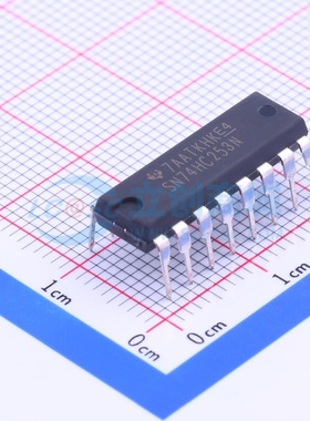 信号开关/编解码器/多路复用器 SN74HC253N PDIP-16 TI/德州