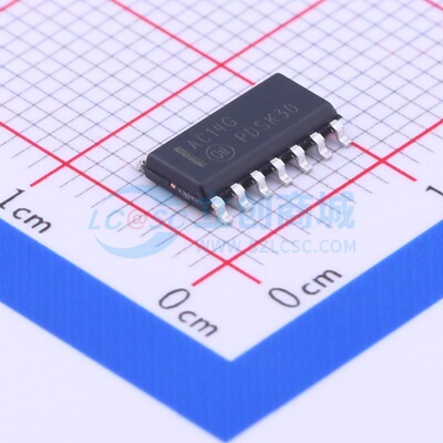 反相器 MC74AC14DR2G SOIC-14 onsemi(安森美) 电子元件原装正品
