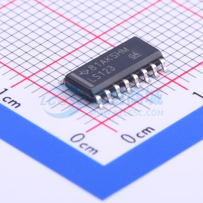 单稳态多谐振荡器 SN74LS123DR SOIC-16 TI/德州 电子元器件配单
