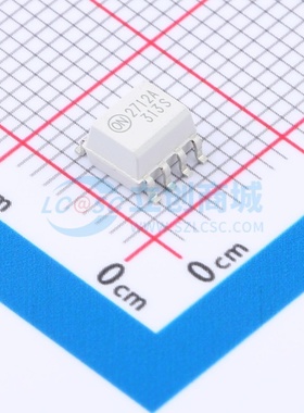晶体管输出光耦 FOD2712AR2 SOIC-8 onsemi(安森美) 电子元件配单