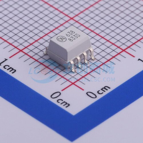 逻辑输出光耦 HCPL0638R2 SOIC-8 onsemi(安森美) 电子元器件配单