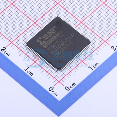 可编程逻辑器件(CPLD/FPGA) XC3S100E-4VQG100C VQFP-100 XILINX/