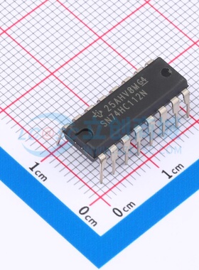 触发器 SN74HC112N PDIP-16 TI/德州 电子元器件配单原装正品