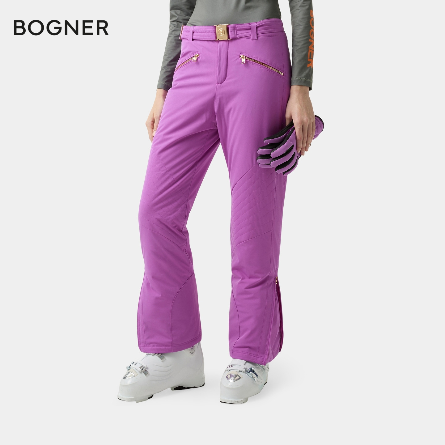 BOGNER博格纳 25秋冬新品FRANZI-T女士四向弹力立体剪裁滑雪裤