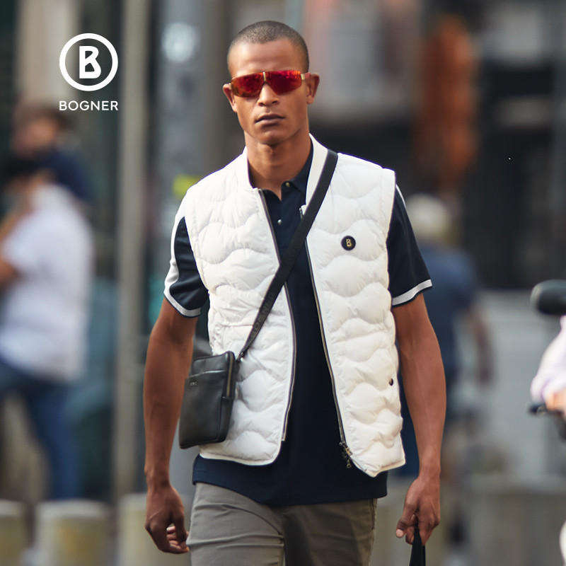 BOGNER博格纳棒球领夹棉背心