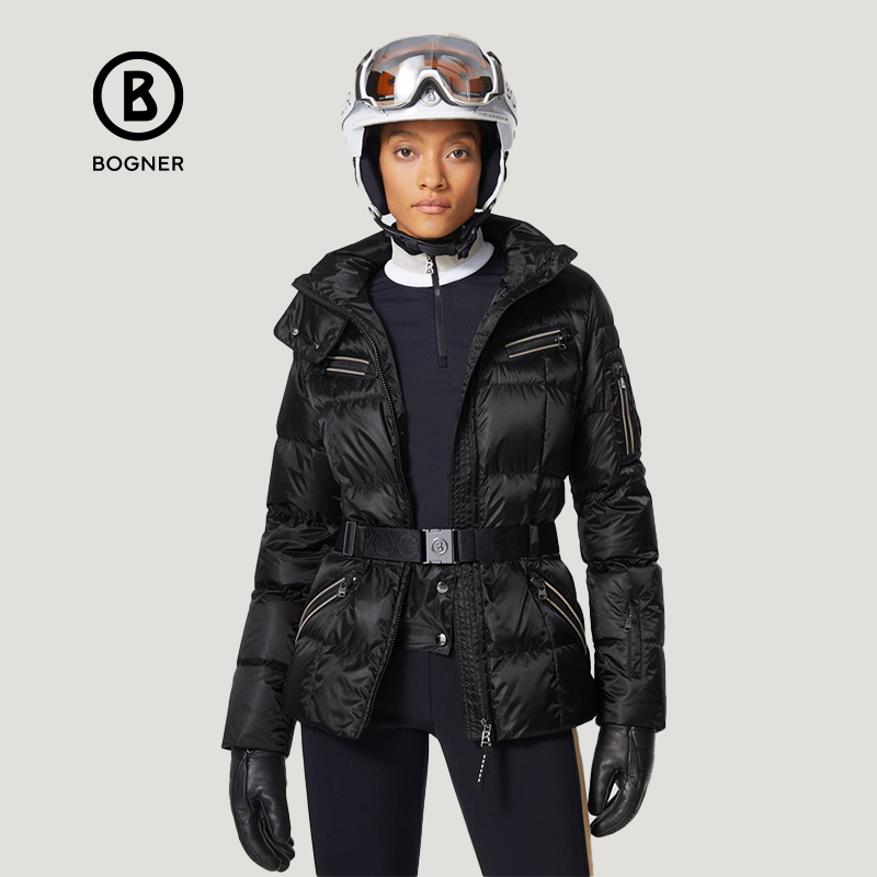 BOGNER博格纳立领收腰滑雪羽绒服