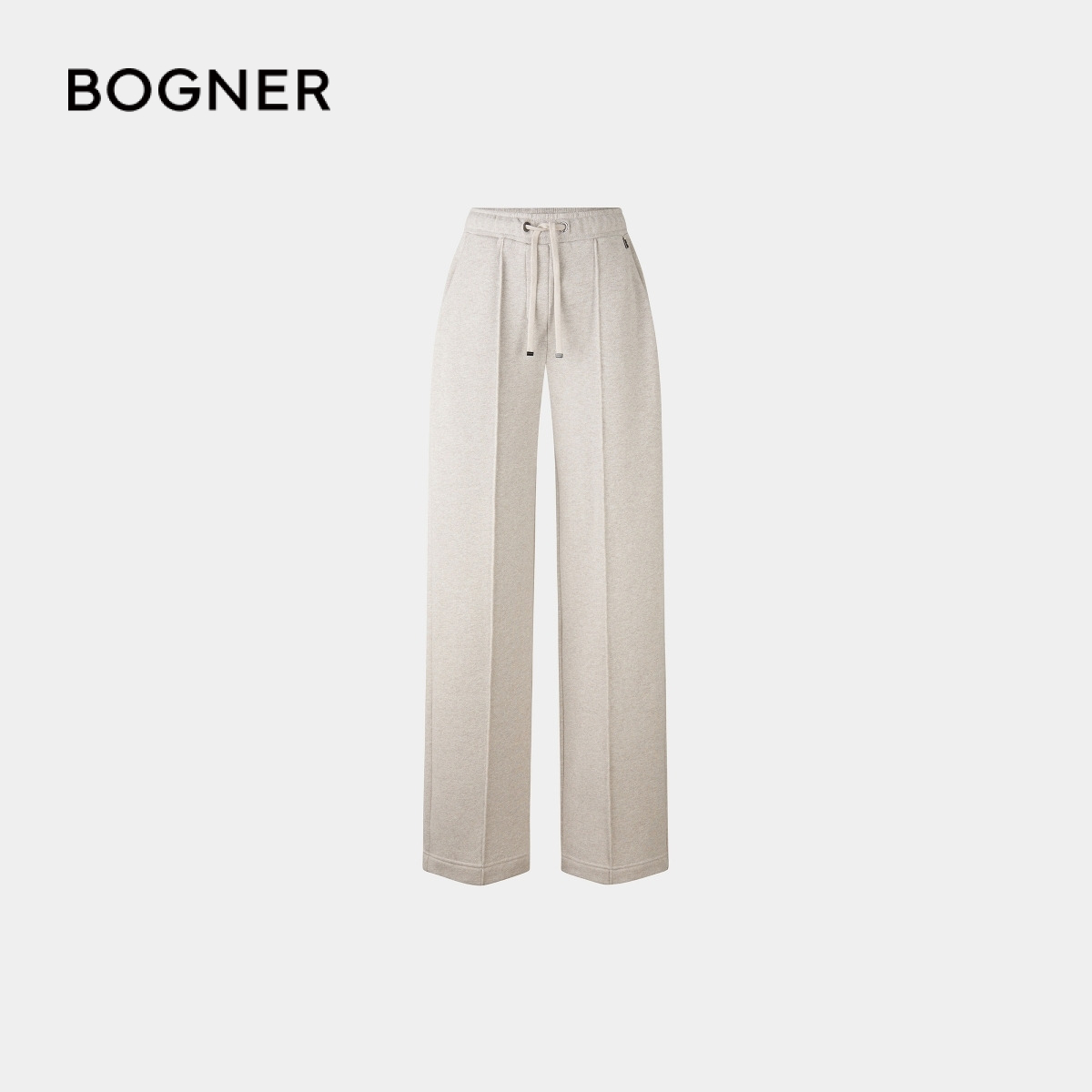 BOGNER博格纳 25秋冬新品TOTO-1女士时尚宽松直筒针织长裤