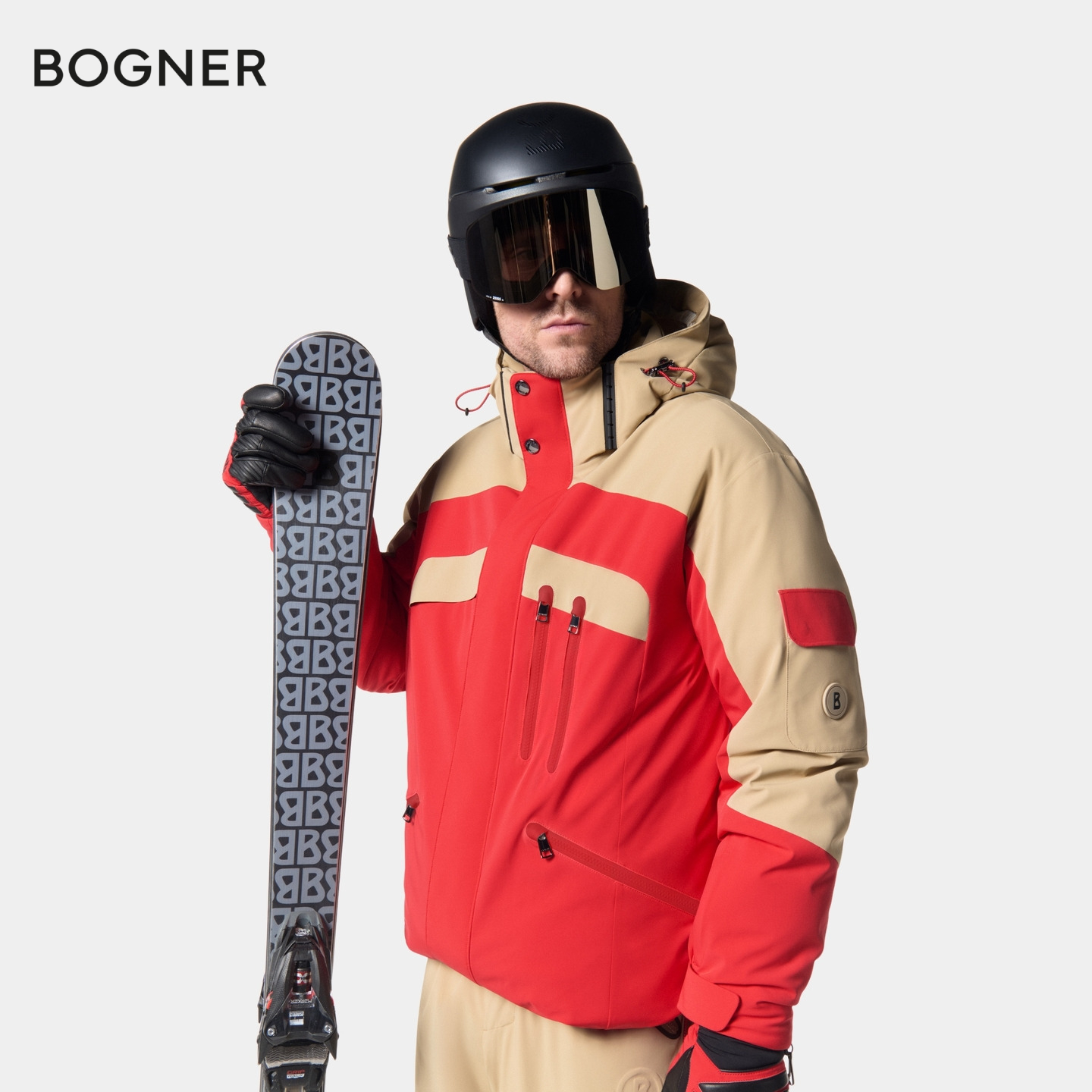 BOGNER博格纳 25秋冬新品DANJO-DT男士四向弹力潮流撞色滑雪服