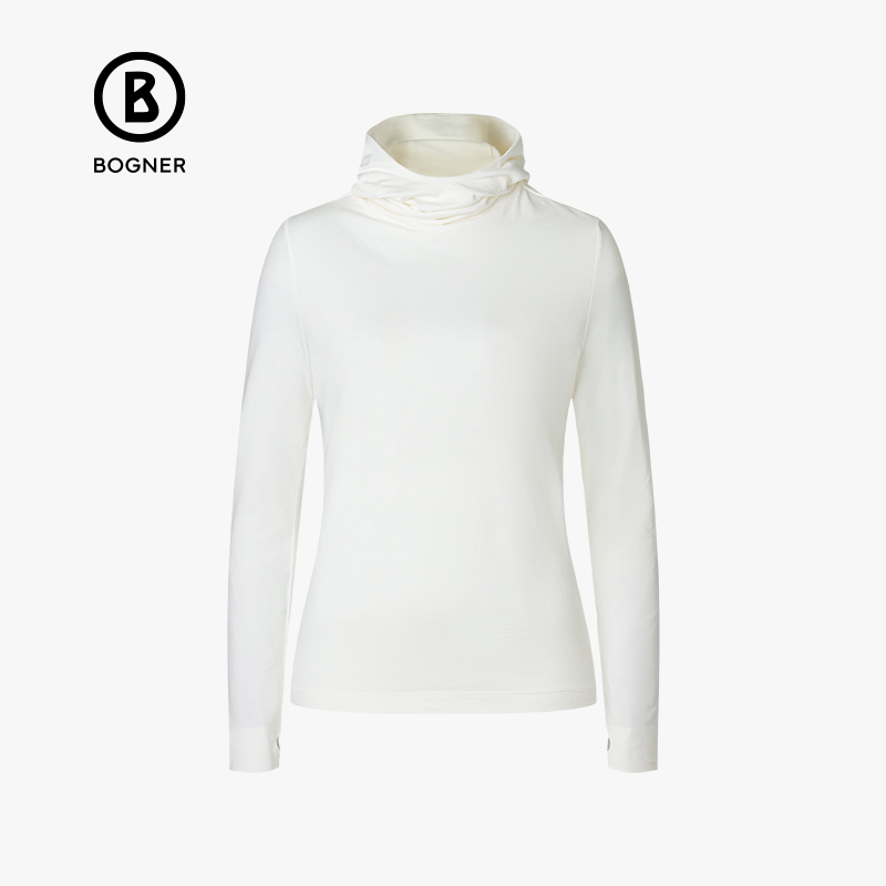 BOGNER/博格纳修身连帽长袖T恤
