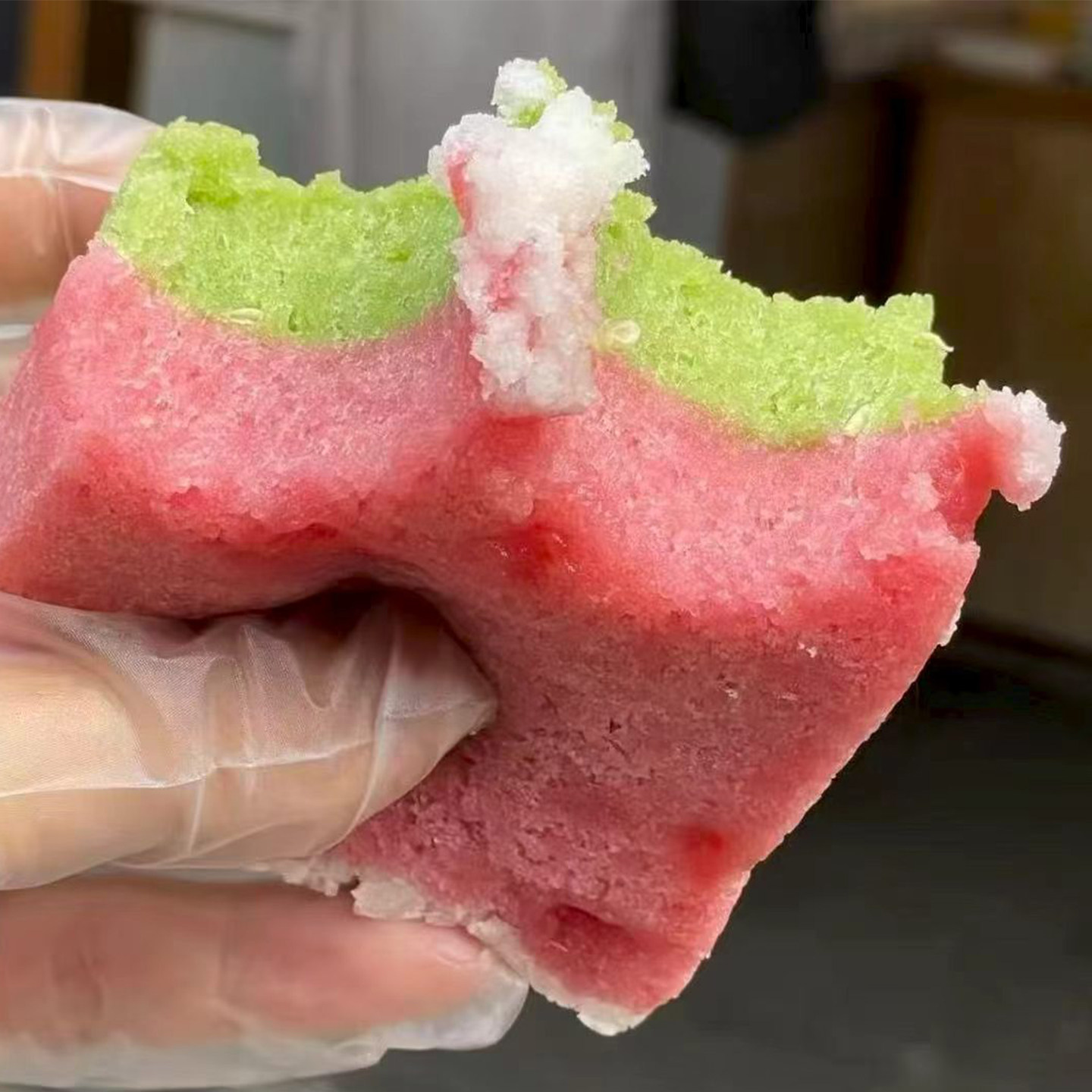 西溪糕团西塘特产芡实传统糕点八珍糕零食小吃米糕切糕健康点心