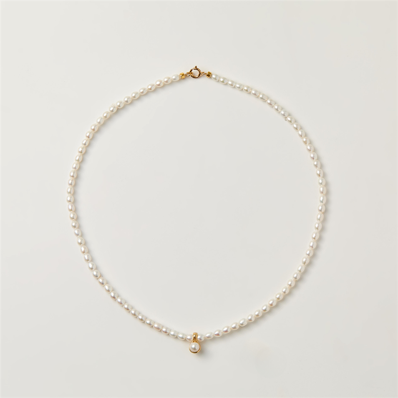 PEARL MOMENTS/珍刻mini一勺汤圆 米粒珍珠项链,珠宝/钻石/翡翠,颈饰,淘宝优惠券,粉丝福利购,淘宝优惠卷