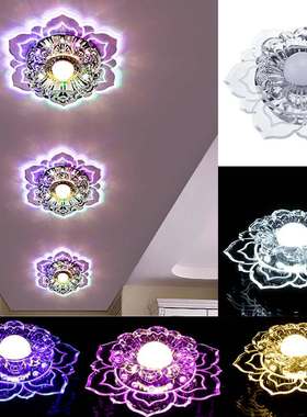 Dimming Modern Crystal LED Ceiling Lights Chandelier Fixture