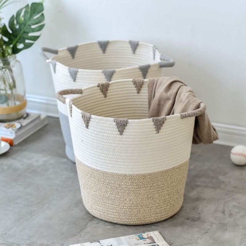 Laundry Basket Bag Folding Storage Basket 收纳置物篮脏衣篓