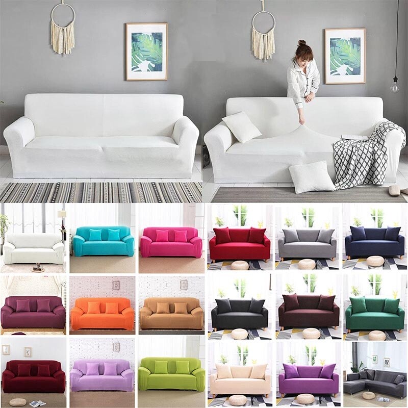 Sofa Cover for Living Room Elasticity Non-slip Couch Slipcov图片