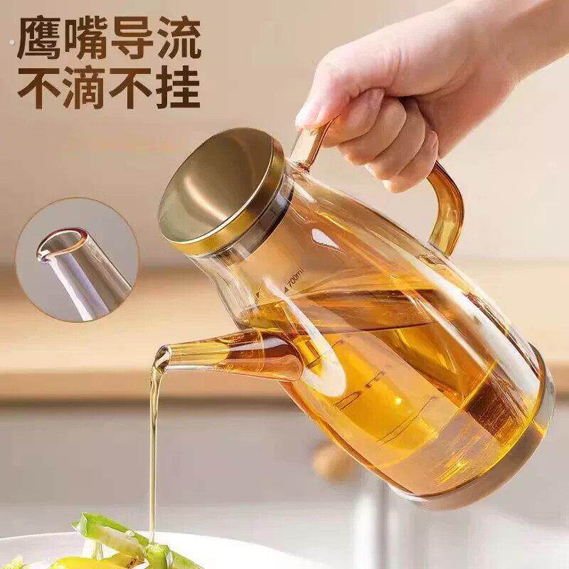 分酒器玻璃白酒倒家用大容量酒瓶高级感醒酒器带盖子二一斤装酒壶