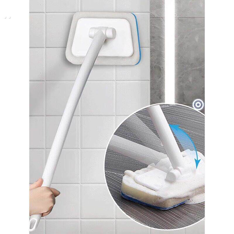 浴室浴缸刷长柄海绵擦地刷瓷砖墙刷卫生间地板刷清洁神器洗地刷子