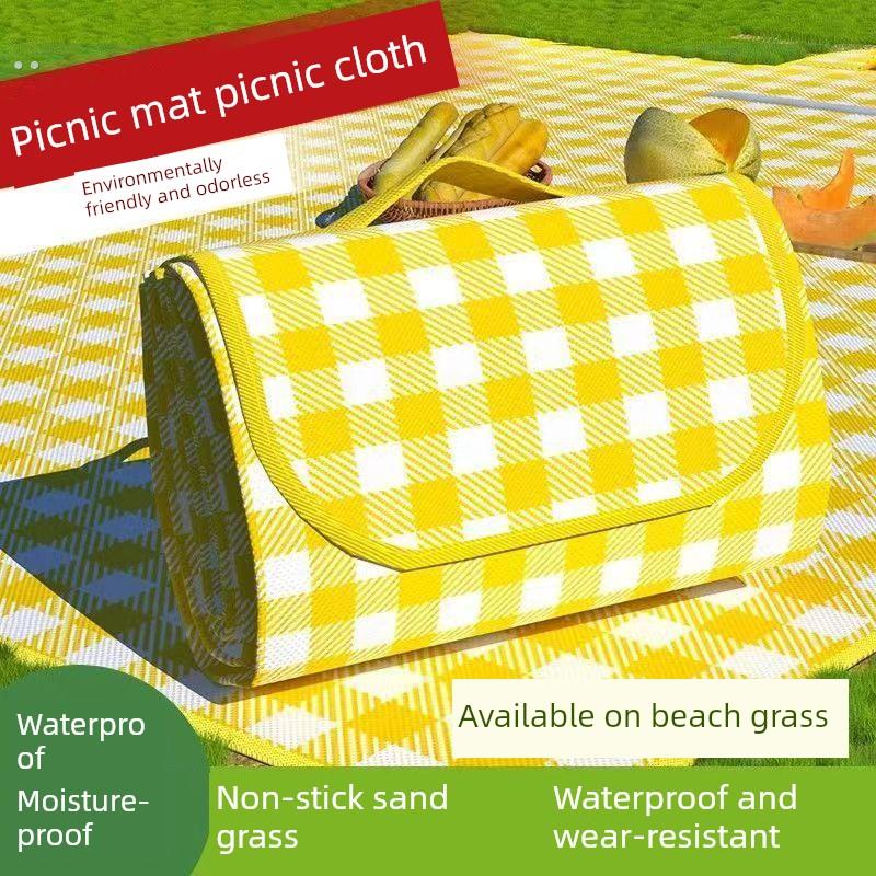 野餐垫防潮垫防水加厚便携式户外旅游露营野餐垫草坪春游沙滩垫
