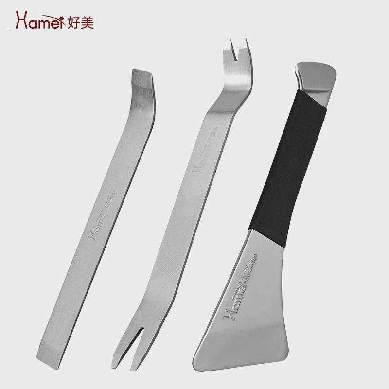 好美不锈钢撬板拆卸汽车后照镜内饰音响门板内饰卡扣维修工具翘板