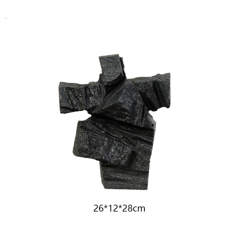 新中式创意家居软装艺术品太极人物汉白玉砂岩装饰品玄关雕塑摆件