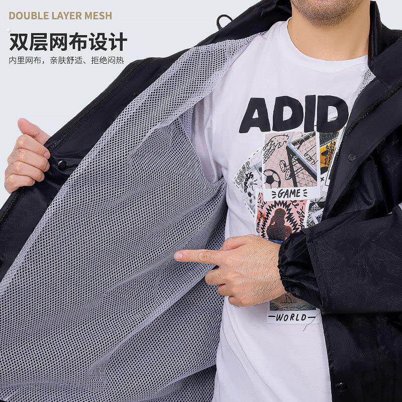 雨衣雨裤男款分体套装工地反光交通安全外卖骑手全身防暴雨防水服
