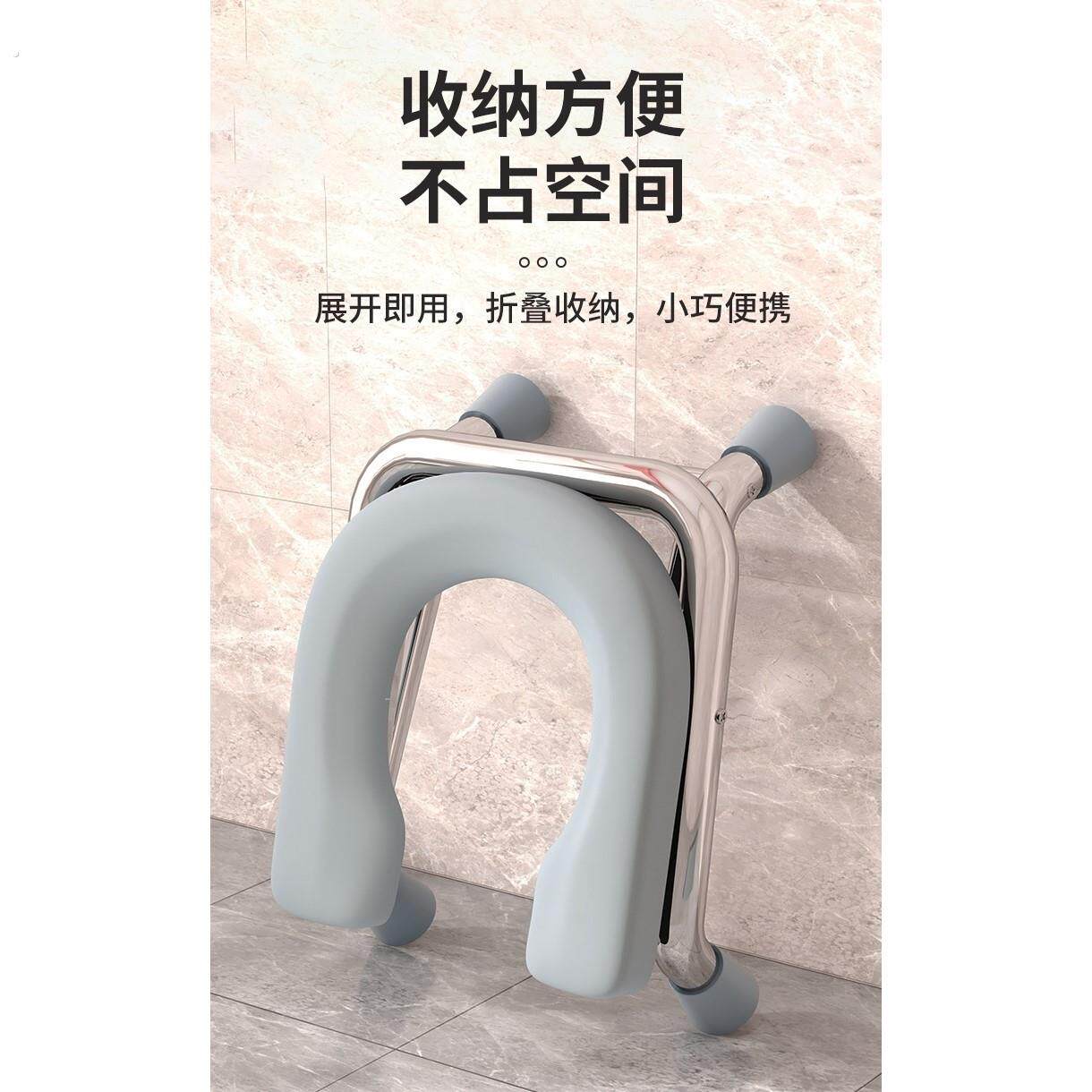 蹲厕改坐厕马桶可冲水便携式旱厕出租屋便盆防堵免拆大冲力防滑