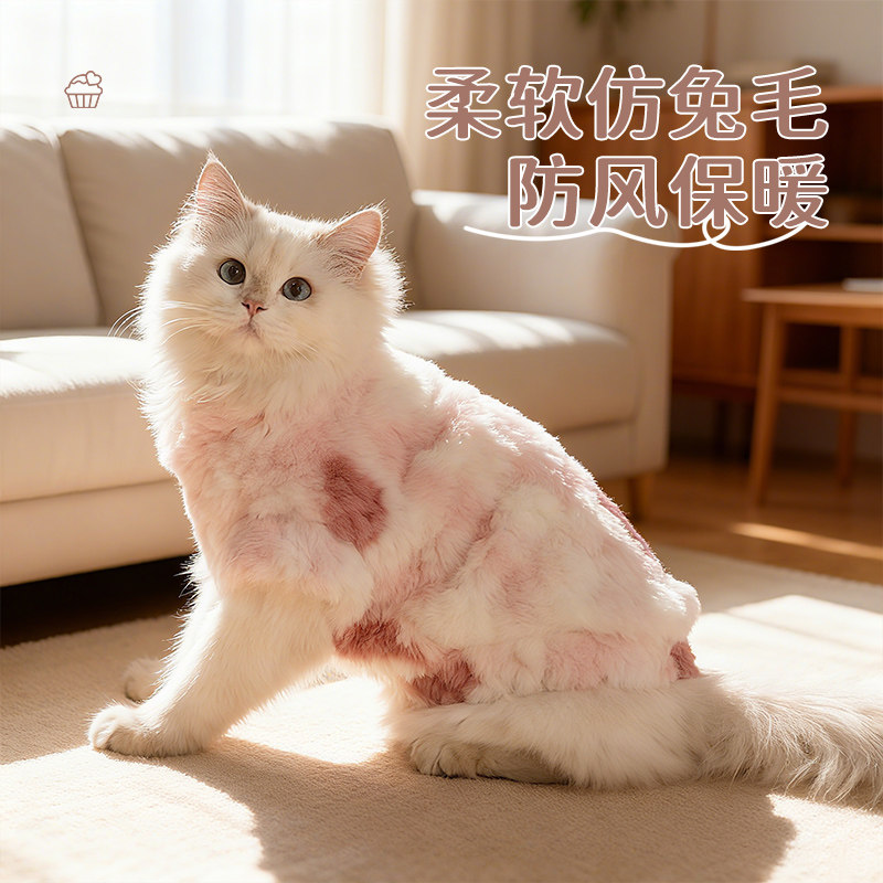 猫衣服冬季保暖布偶德文秋冬防掉毛宠物幼猫冬天加厚毛绒小猫衣服,宠物/宠物食品及用品,猫宠物服装/雨衣（新）,淘宝优惠券,粉丝福利购,淘宝优惠卷