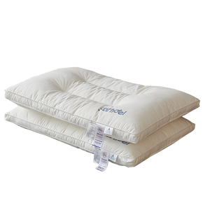 枕头酒店同款五星级专用枕芯不塌陷护颈椎助睡眠亚朵希尔顿家用一