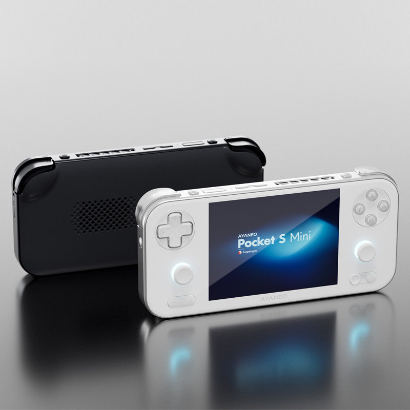 AYANEO Pocket S Mini 安卓游戏掌机 高通第二代骁龙G3x游戏平台 金属中框迷你口袋掌上游戏机