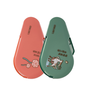 【东方文彩系列】得力国风主题文创可替换芯修正带多款密封门按动笔型款防尘防干纠正修改涂改错字涂改带DF88