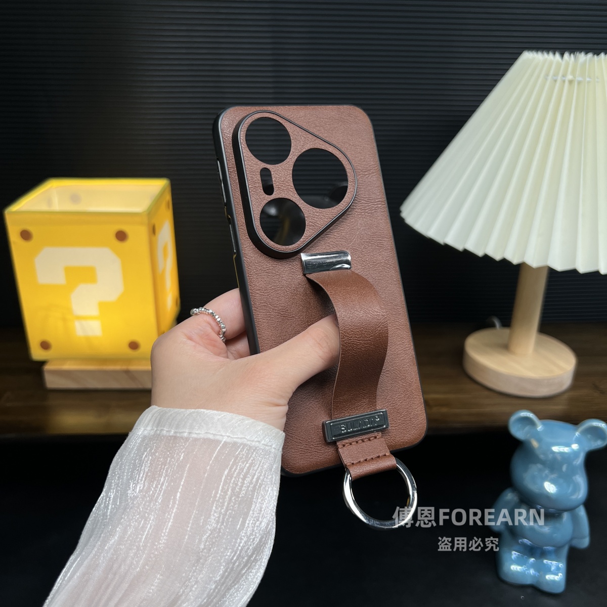 适用华为pura80ultra手机壳腕带