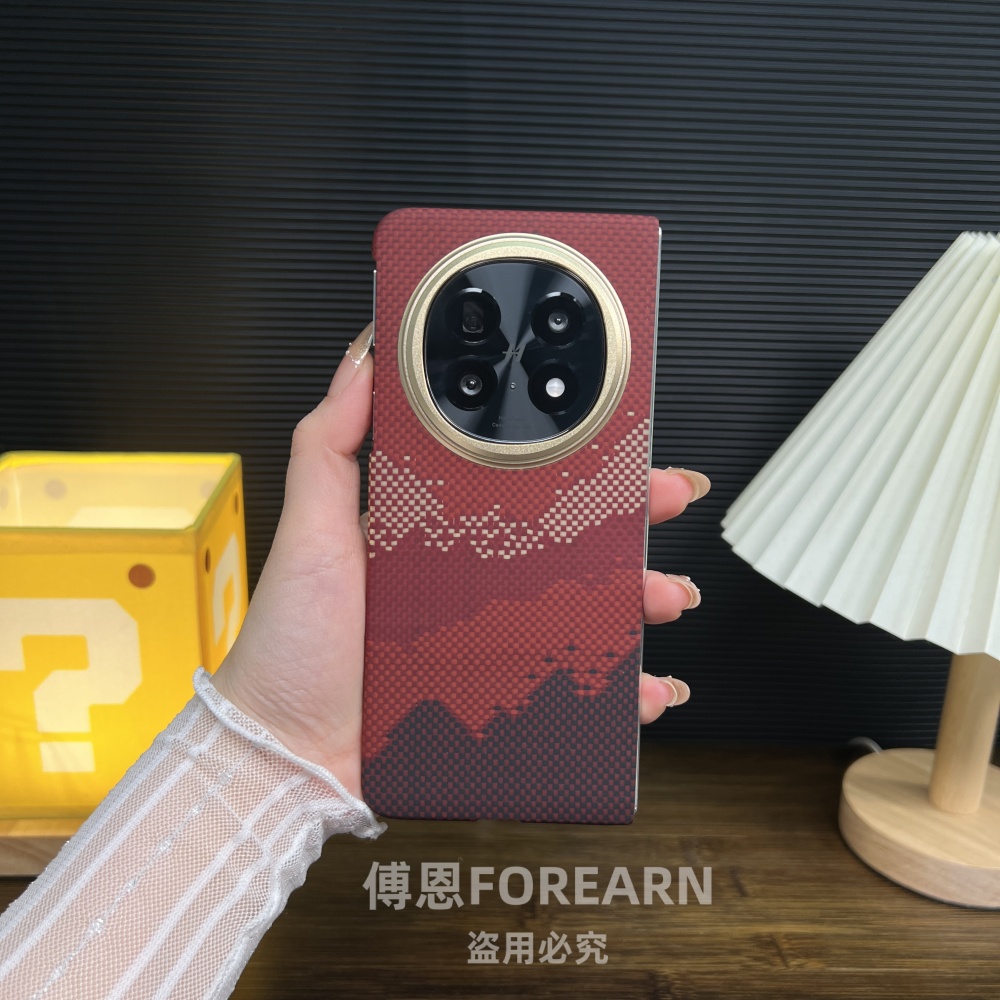 OPPOfindn5手机壳凯夫拉磁吸超薄