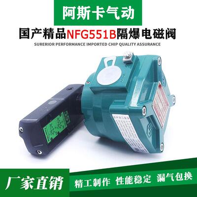 国产铝合金NFG551B401MO/NF8551B401MO/B402MO/B301MO隔爆电磁阀