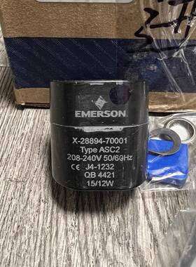 原装EMERSON 艾默生电磁阀线圈TYPE ASC2 X-28894-70001 208-240V