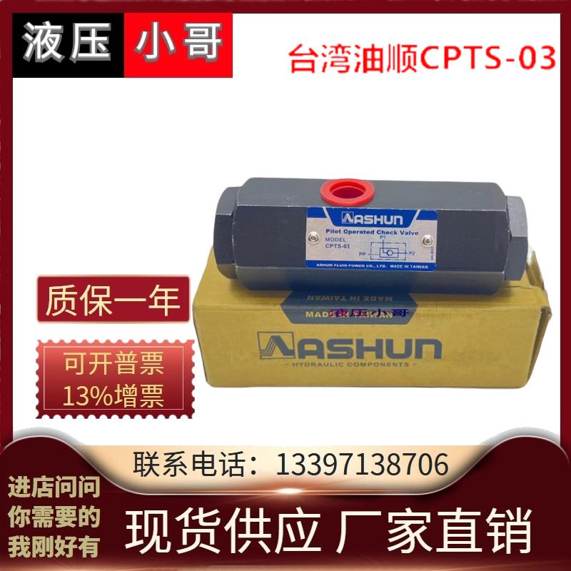 CPTS-03-50-10 模具油缸引导止回阀 自锁阀 管式液控单向阀 油顺