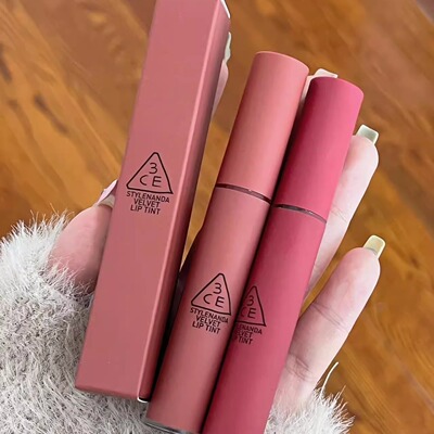 3ce唇釉丝绒雾面哑光taupe砖红棕