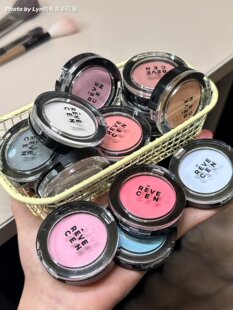 revecen高光单色眼影提亮面中沟腮紫去黄气103减龄色韩国小众冷门