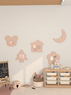 儿童房布局装修墙面装修封面丑陋斯堪的纳维亚简约风格毛呢板照片