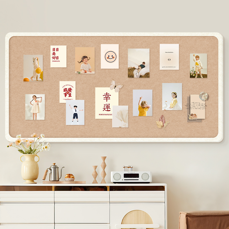 毛毡墙贴照片墙背景板免打孔留言板挂墙ins墙面装饰照片相片展示