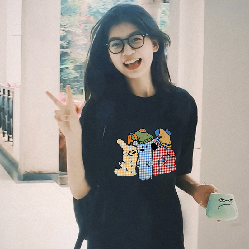 小众设计感纯棉2026夏季新款宽松爆款女款上衣正肩短袖t恤女夏装